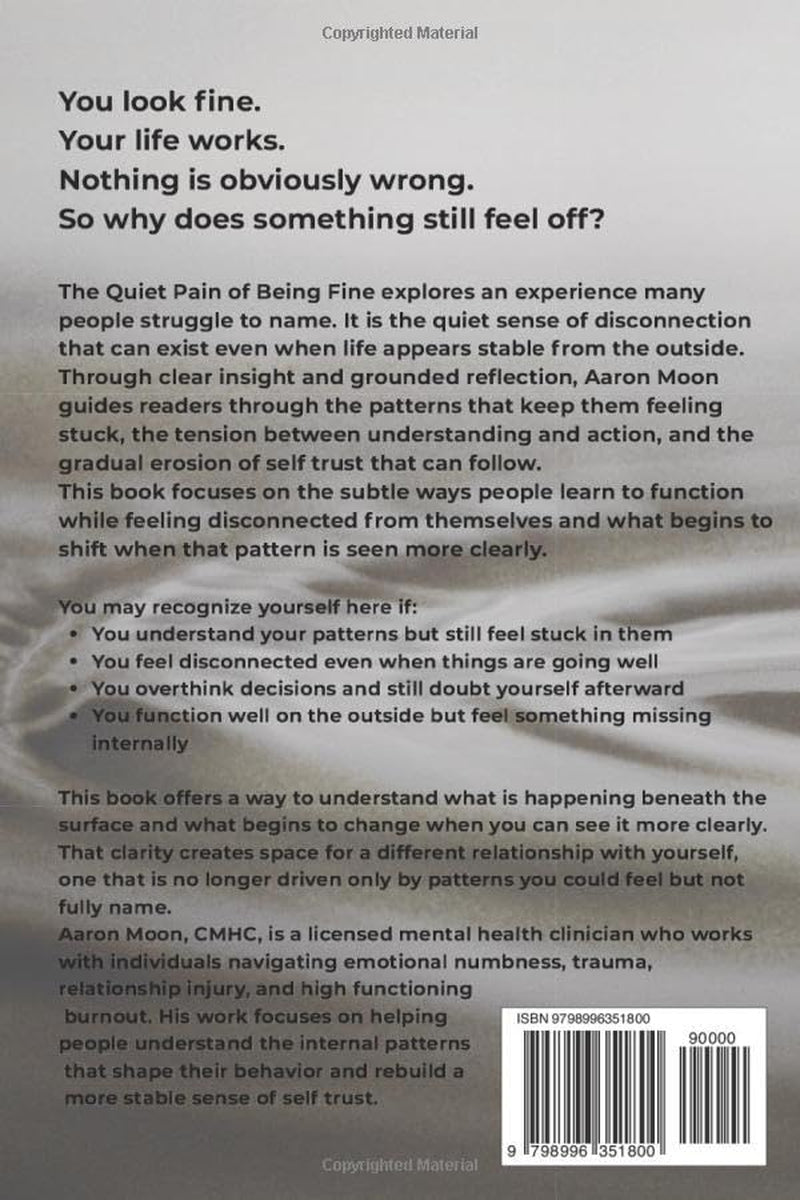 The Quiet Pain of Being Fine: Understanding Emotional Numbness, the Inner Critic, and Self-Trust