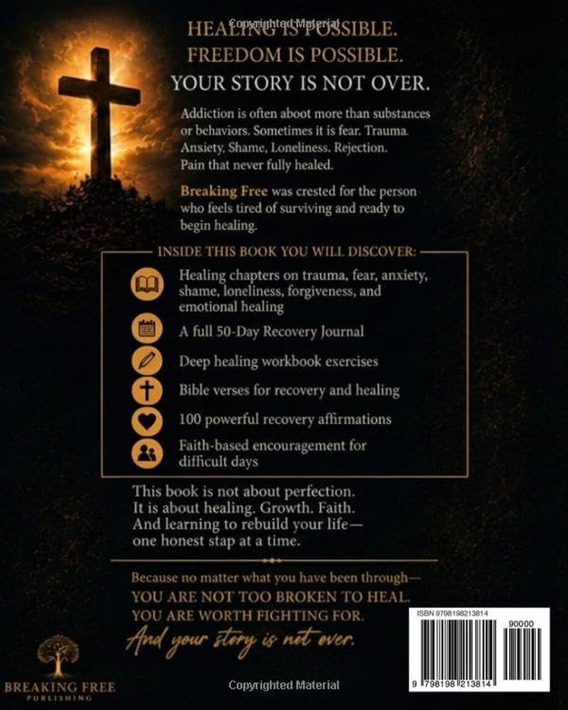 Breaking Free: Healing The Hidden Wounds Behind Addiction Through Faith,Recovery, and Self-Discovery