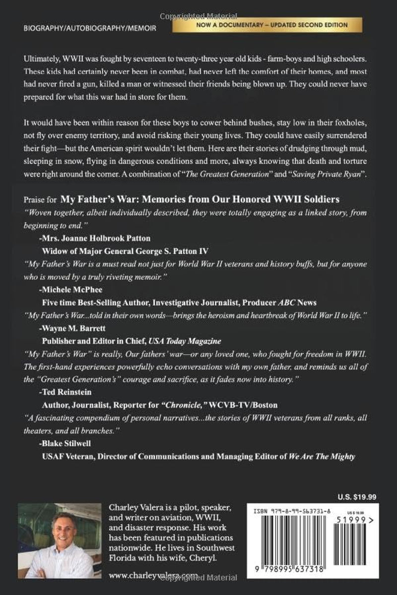 My Father's War: Memories from Our Honored WWII Soldiers –– Updated Second Edition