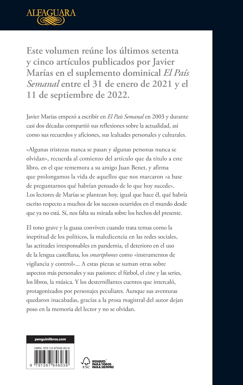 Así que pasen treinta años / So Thirty Years May Pass (Spanish Edition)