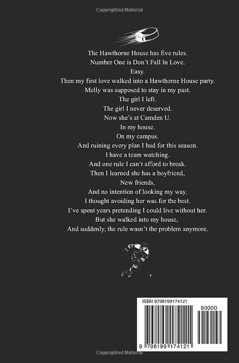 On His Campus: A Second Chance College Hockey Romance (Boys of Hawthorne House)