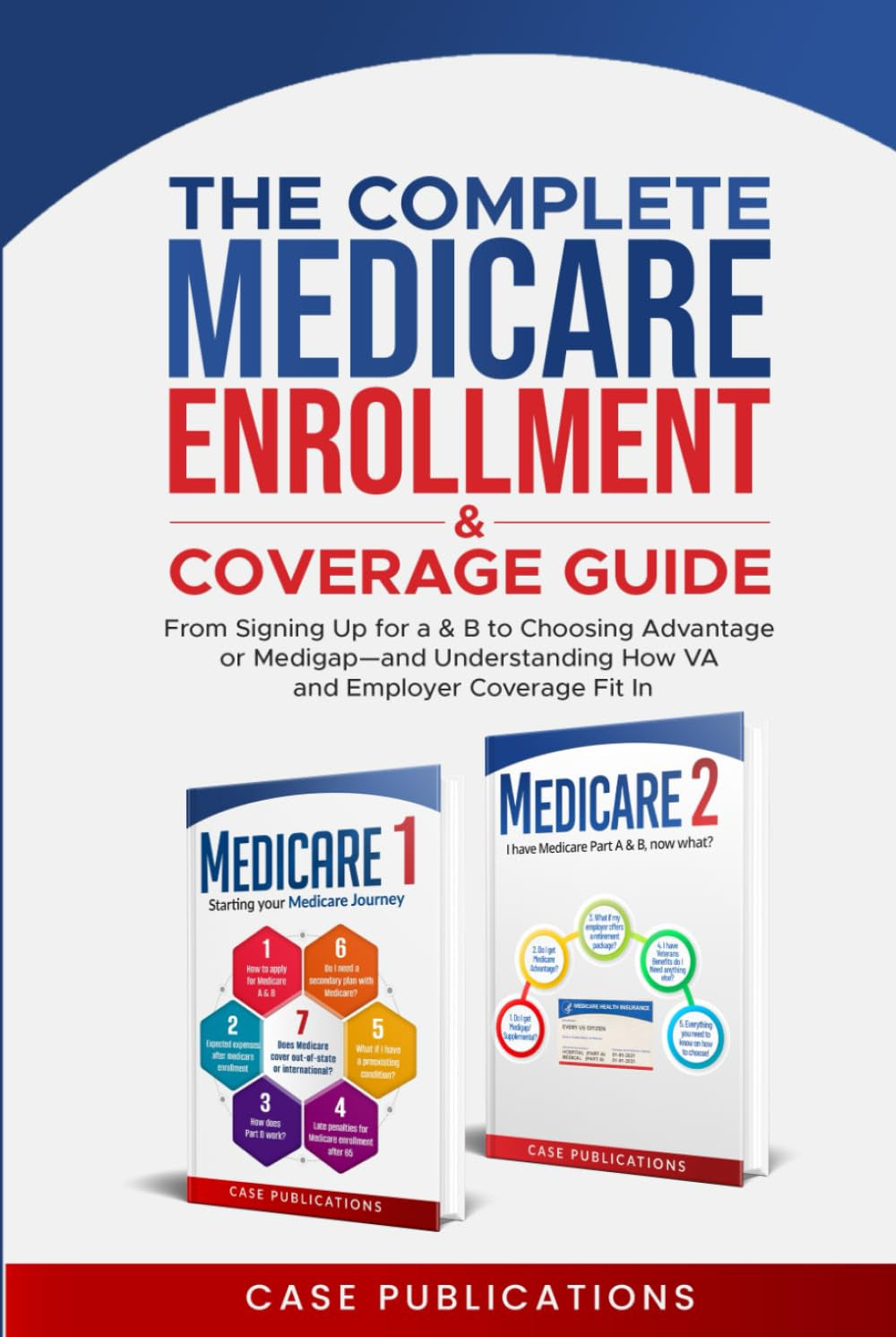 The Complete Medicare Enrollment & Coverage Guide: From Signing Up for A & B to Choosing Advantage or Medigap—and Understanding How VA and Employer Coverage Fit In (Medicare Made Simple)