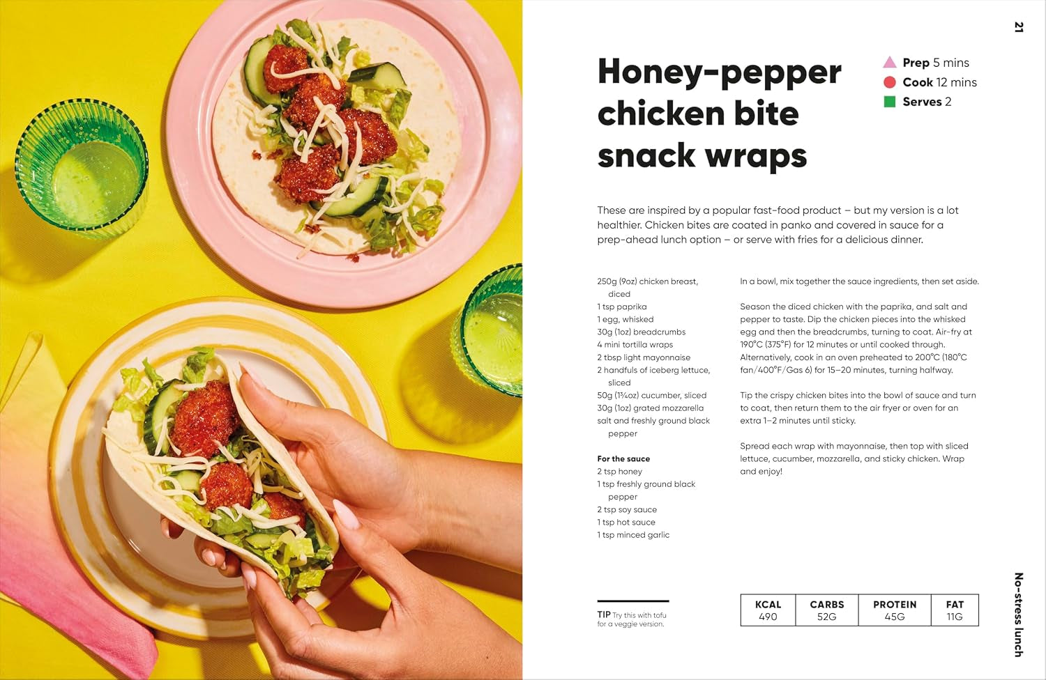 20-minute Air Fryer: Easy High-Protein Meals Under 600 Calories