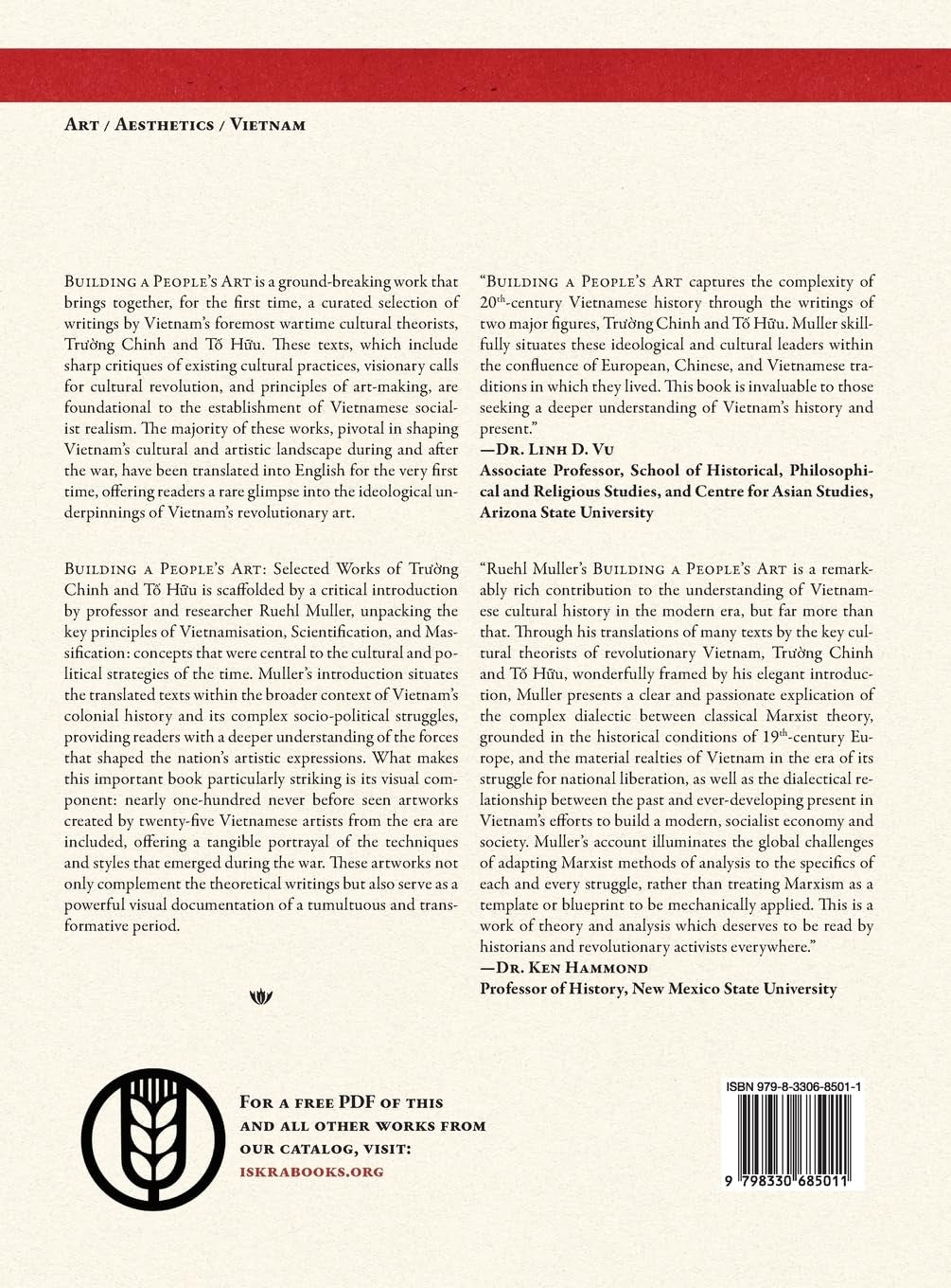Building a People's Art: Selected Works of Trường Chinh and Tố Hữu