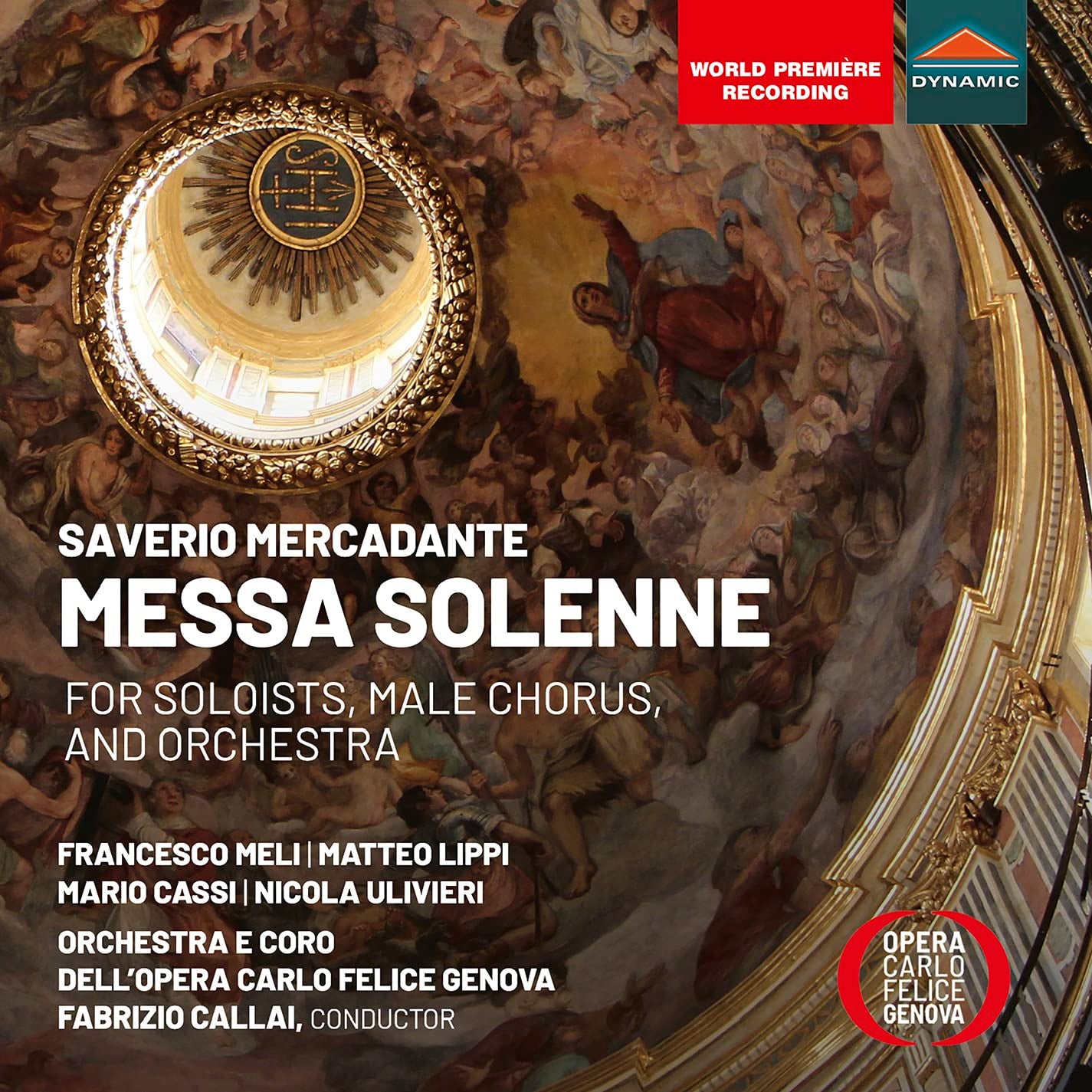 Messa Solenne for Soloists Male Chorus & Orchestra