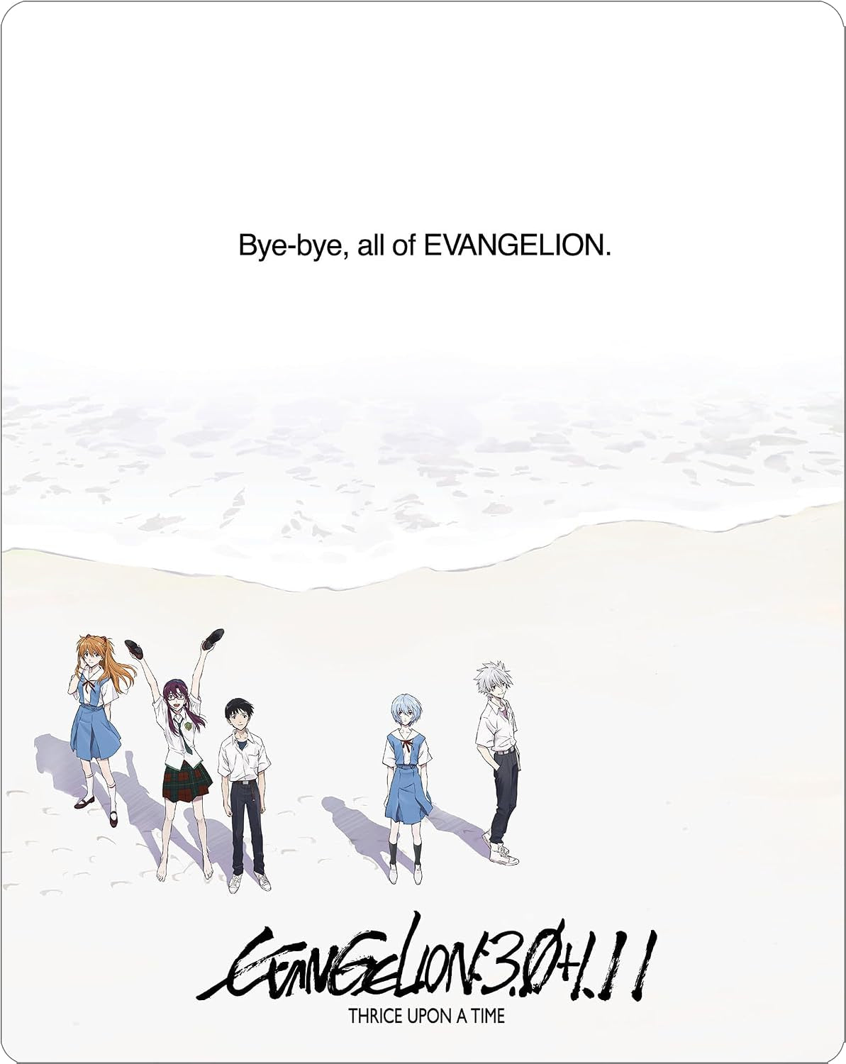 Evangelion: 3.0+1.11 Thrice Upon a Time - Limited Edition Steelbook [Blu-ray]