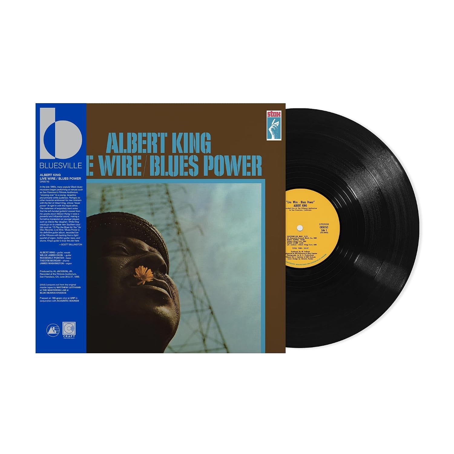 Live Wire/Blues Power (Bluesville Acoustic Sounds Series) [LP]