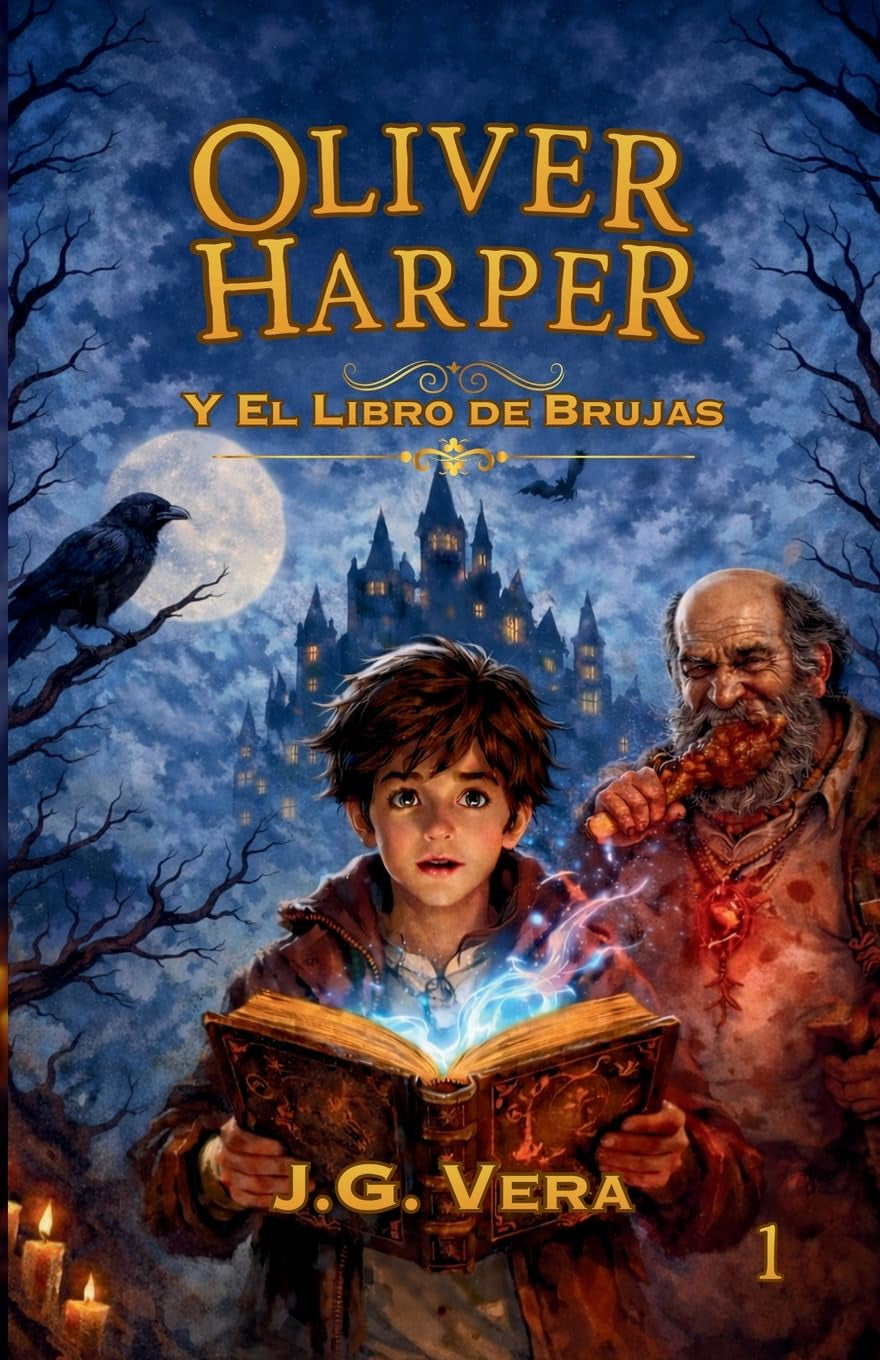 Oliver Harper: y el Libro de Brujas (Spanish Edition)