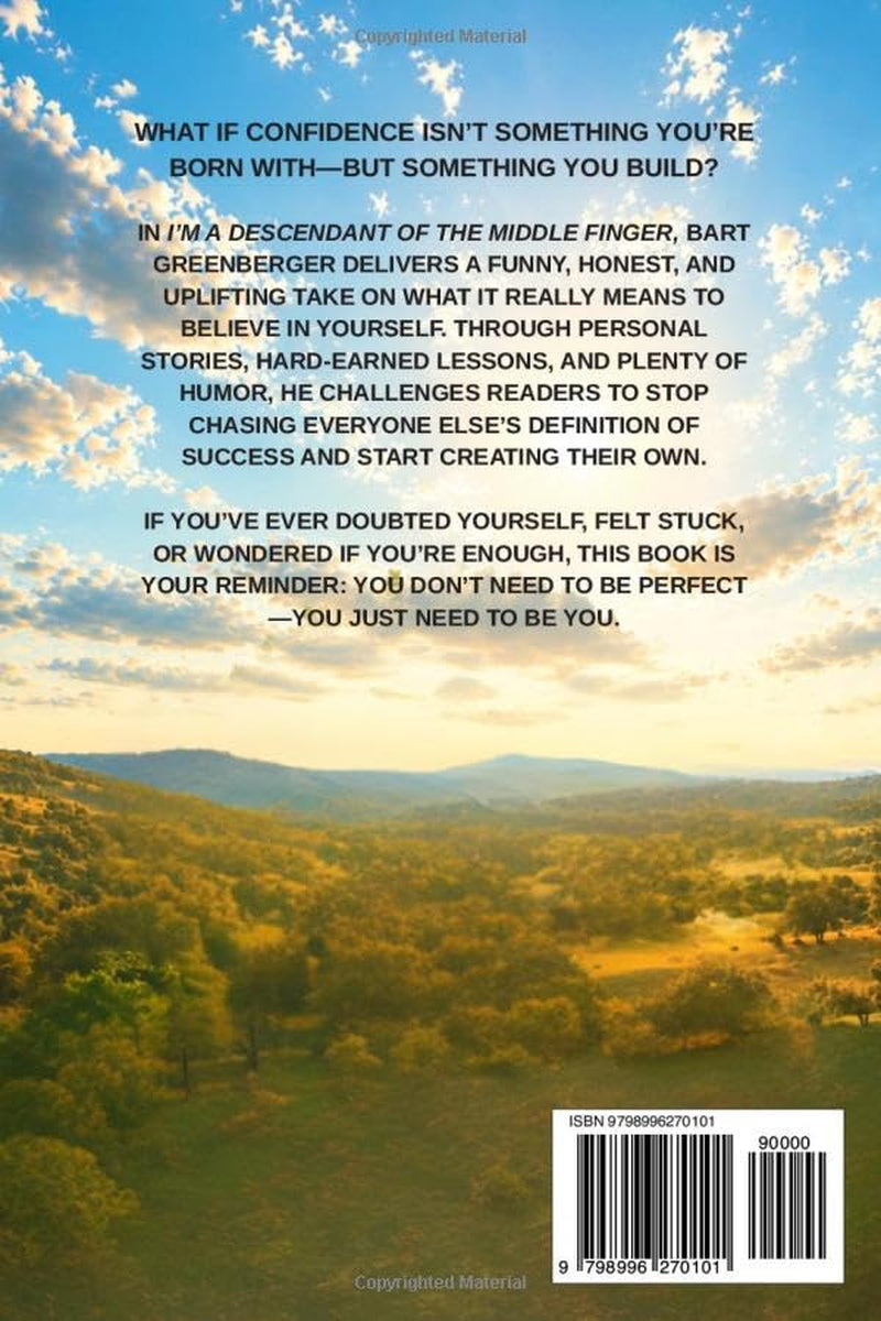 I'm a Descendant of the Middle Finger: My Journey to Finding Confidence