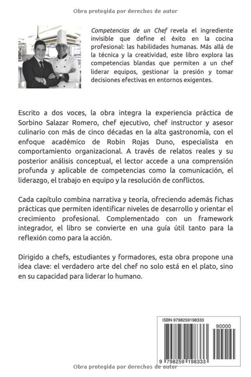 Competencias de un Chef (Spanish Edition)
