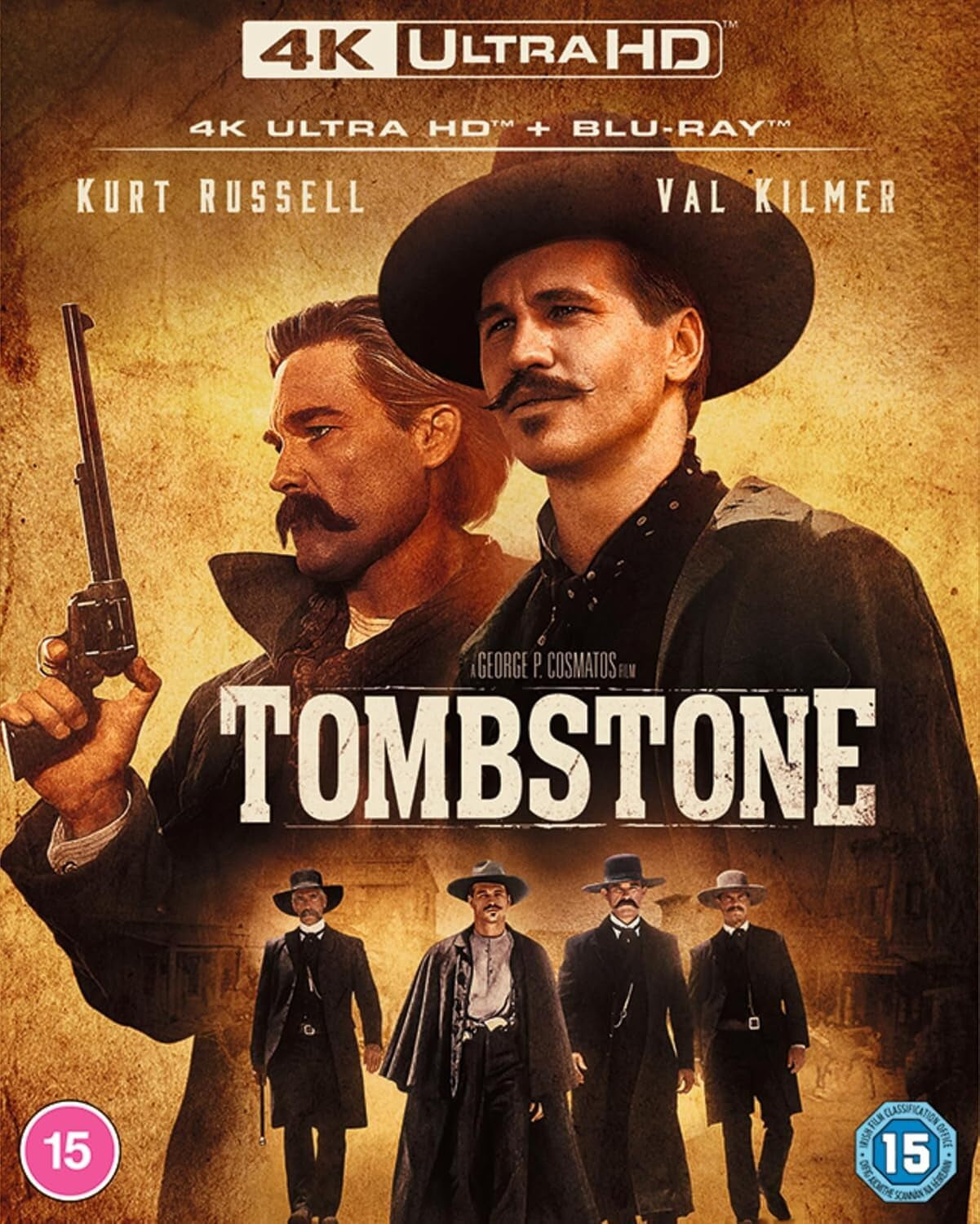 Tombstone (Bonus Features Included) [4K UHD + Blu-ray] [Region Free]
