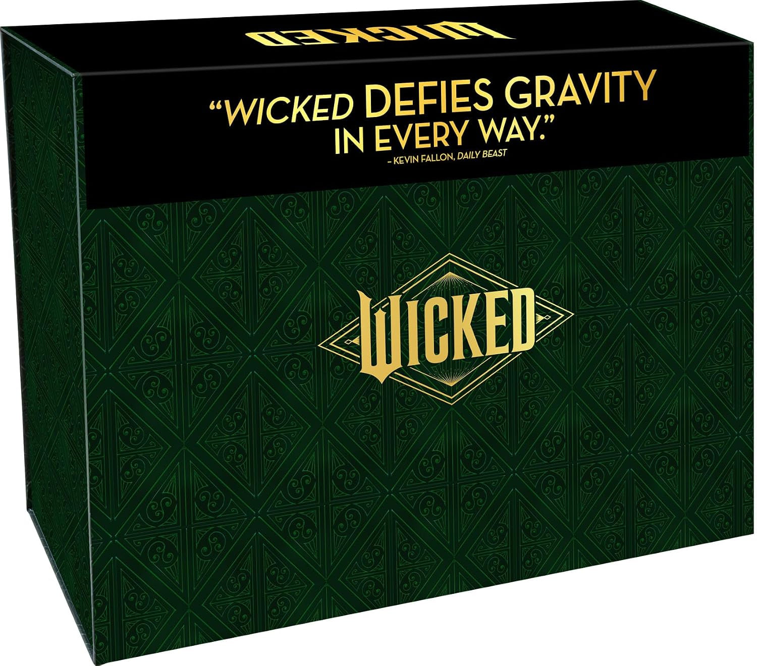 Wicked Exclusive Limited-Edition Giftset with Gold Tone Metal Bookends [4K UHD + Blu-ray + Digital]