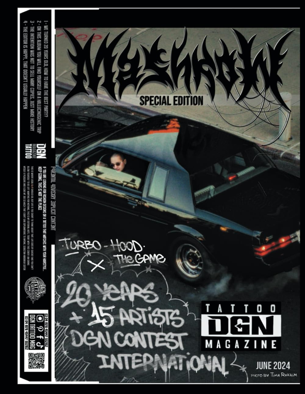 DGN Tattoo Magazine Special Edition Mashkow, book of tattoos: more than 100 tattoo for real, professional and amateur ... that will inspire... for your first tattoo
