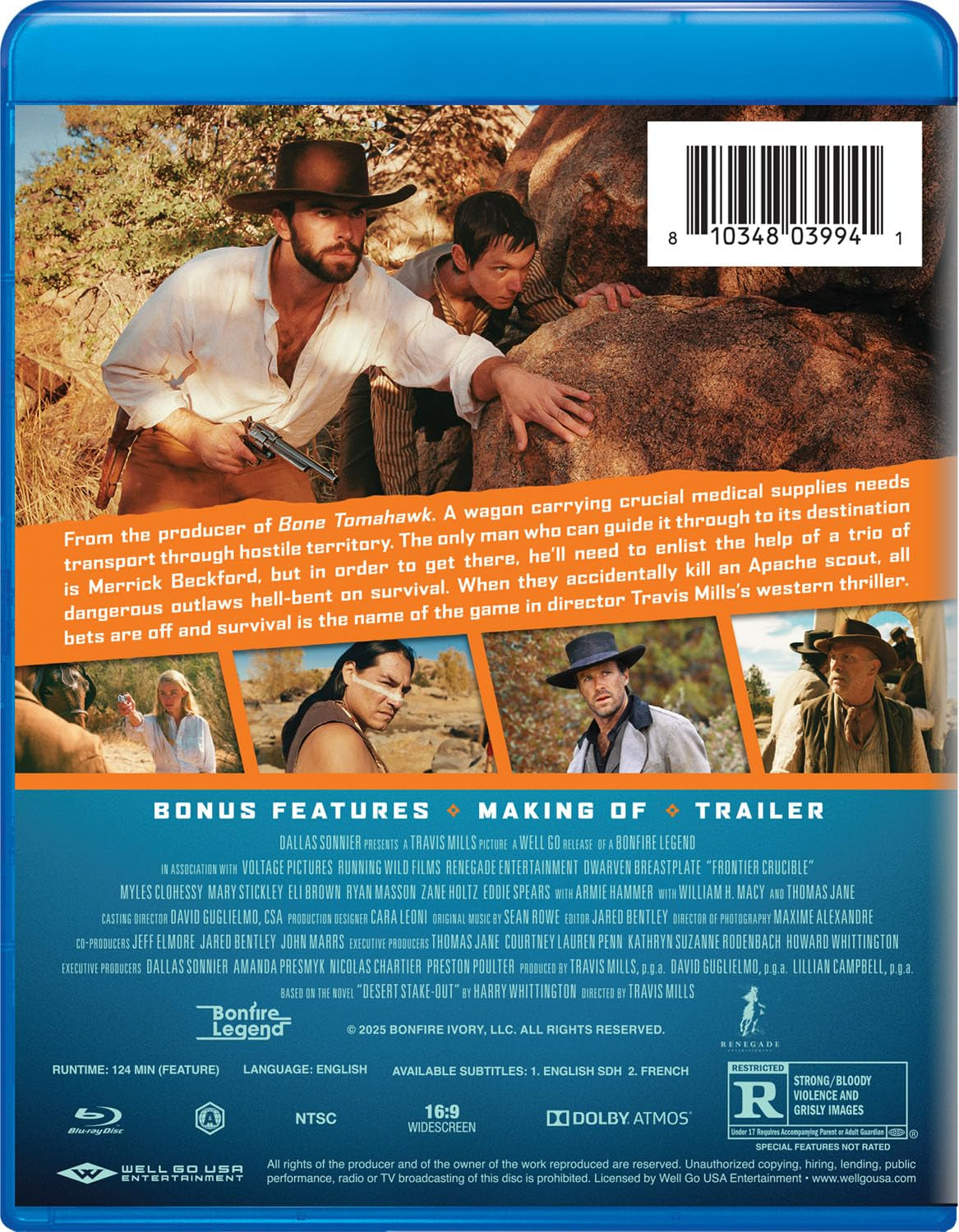 Frontier Crucible Blu-ray
