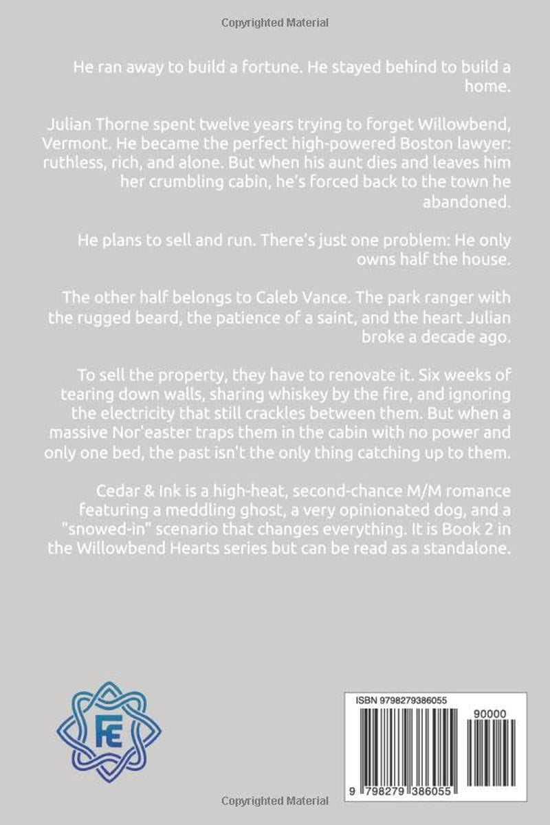 Cedar & Ink: A Second Chance M/M Romance (Willowbend Hearts)