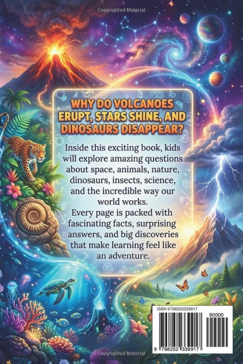 1000 Whys Kids Book: Big Questions, Amazing Answers, and Mind-Blowing Facts About Science, Space, Nature, History, and How the World Works