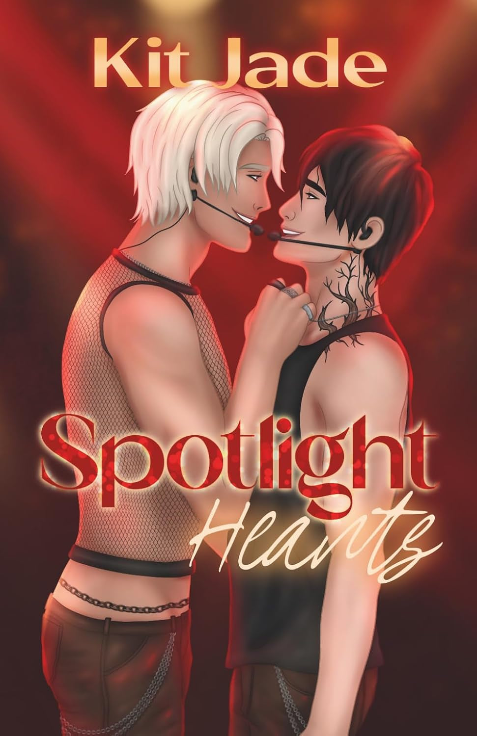 Spotlight Hearts: MM Rockstar Romance (Fame & Fire)