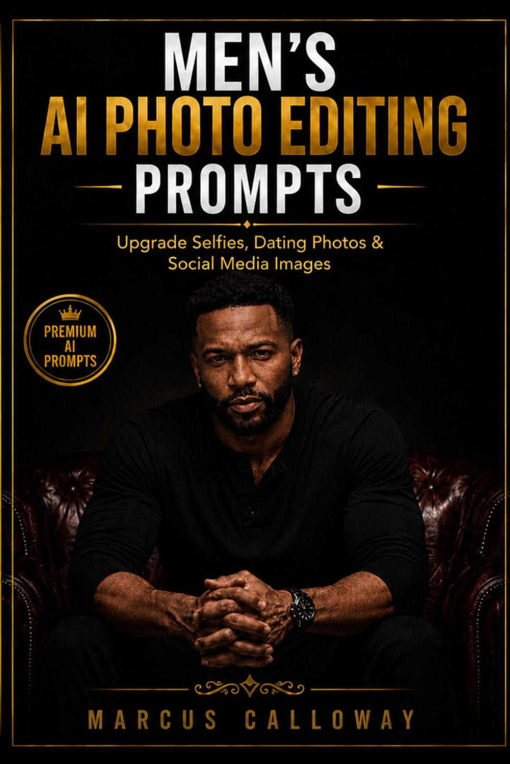 Mens AI Photo Editing Prompts: Uprade Selfies, Dating Photos, and Social Media Images (Ai Prompting Guide)