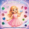 Gemma's Gemstone Adventures: A Birthstone Coloring & Learning Adventure for Kids Ages 4–9
