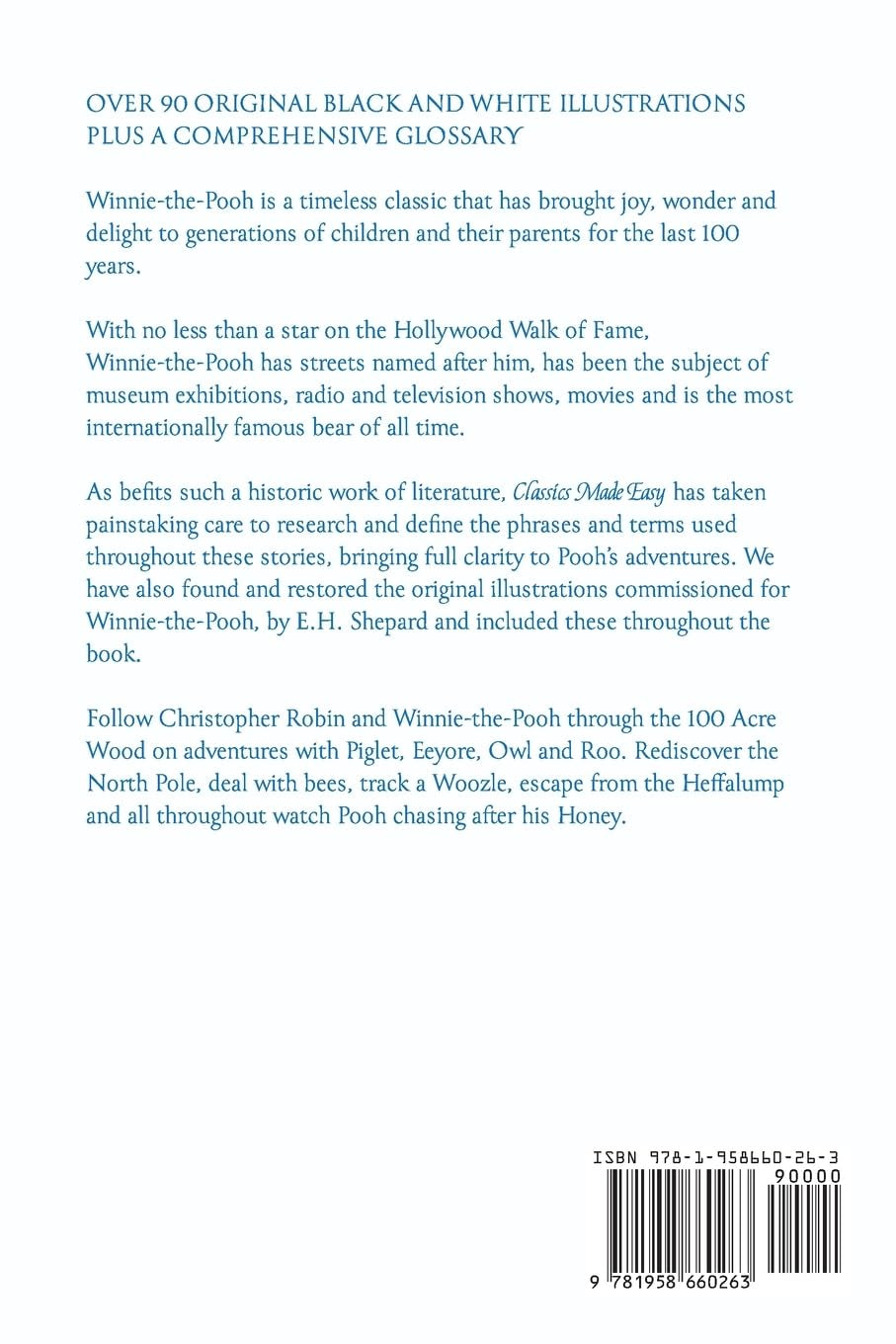 Winnie-the-Pooh (Classics Made Easy): Unabridged, with Comprehensive Glossary, Biographical Article, and Historical Context