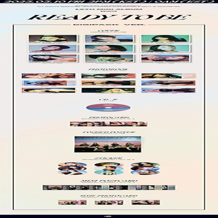 READY TO BE[Digipack Ver.]