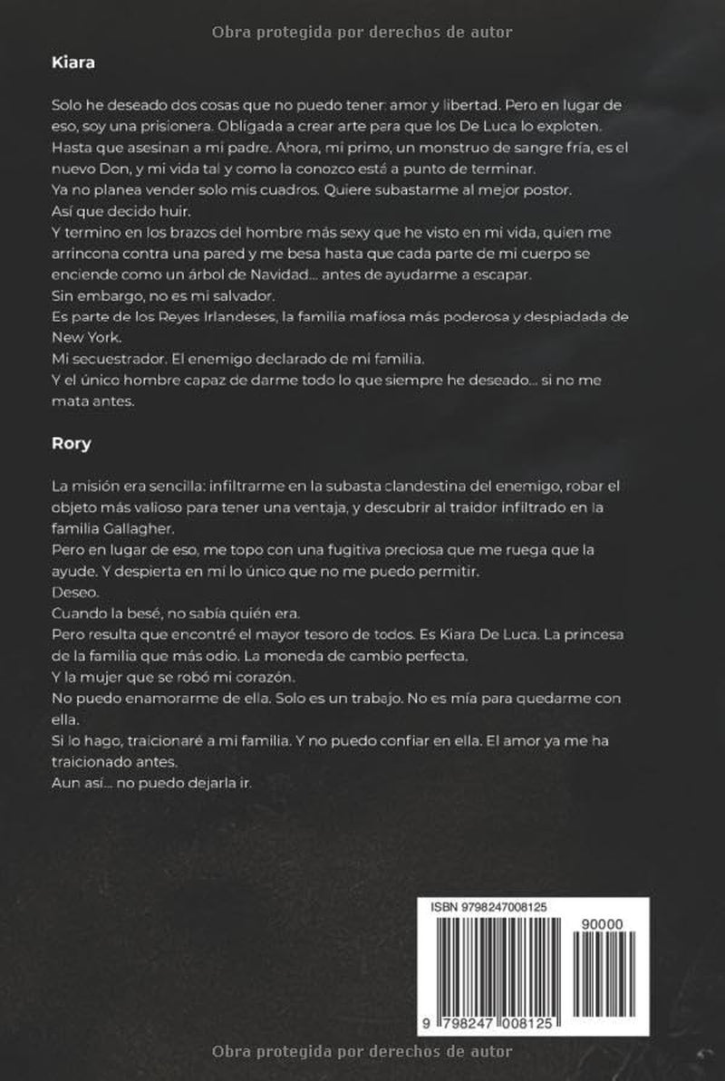 Tentación Robada: Un romance de mafia de enemigos a amantes (Reyes Irlandeses) (Spanish Edition)