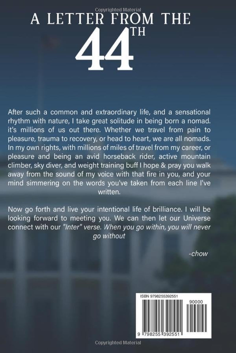 A LETTER FROM THE 44TH