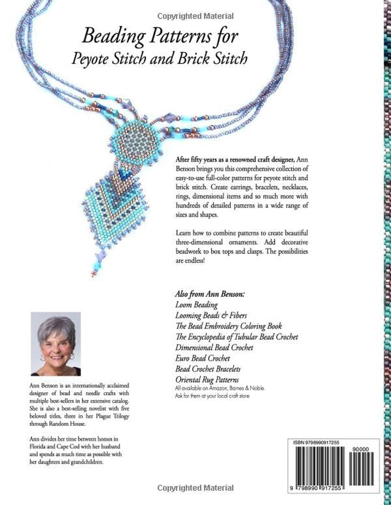 Beading Patterns for Peyote Stitch and Brick Stitch: Hundreds of full-color beading patterns