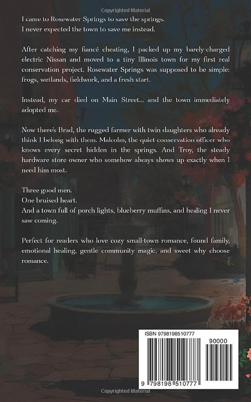 My Three Small Town Men: A Cozy Small Town Why-Choose Romance (Rosewater Springs)