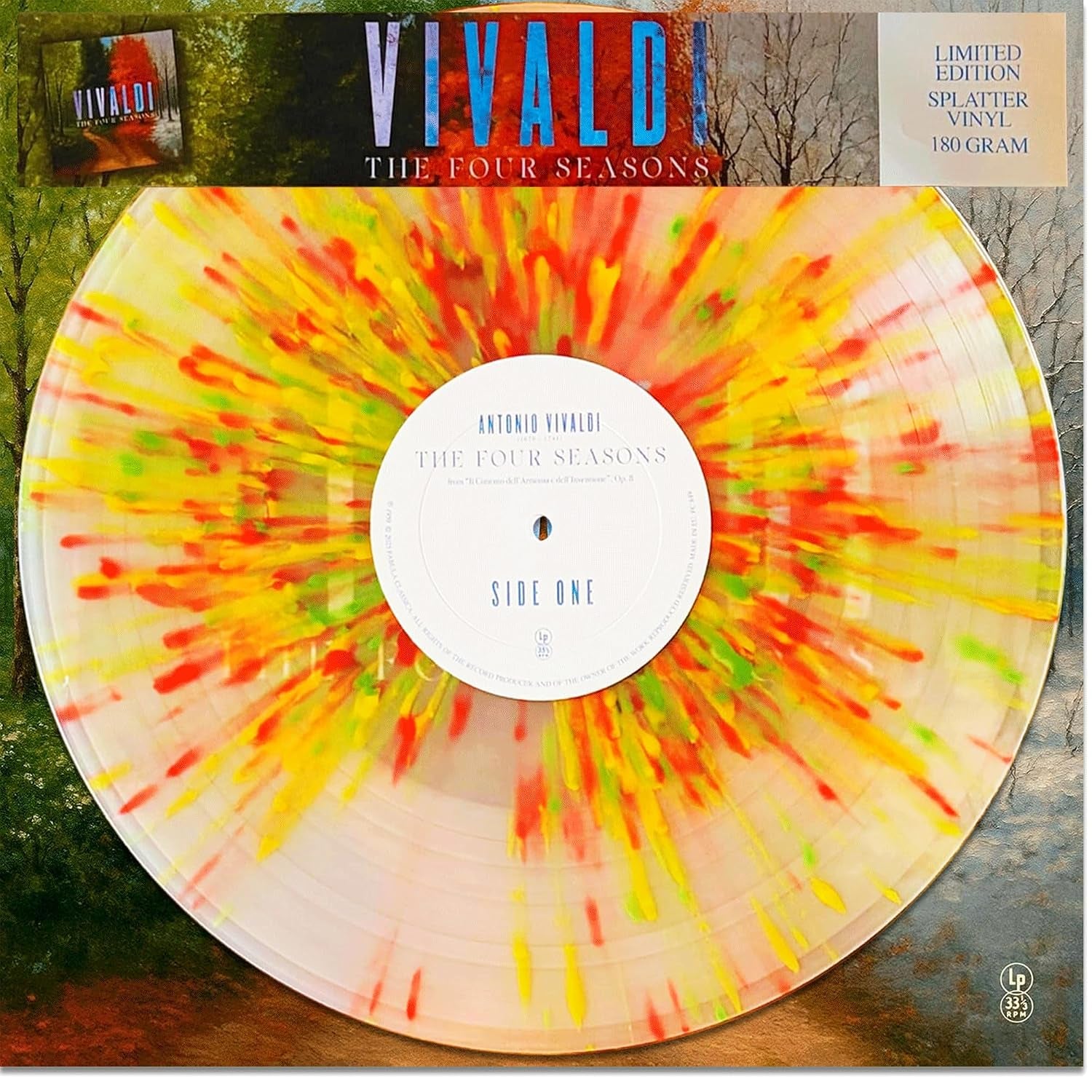 Vivaldi: The Four Seasons – Limited Splatter Edition