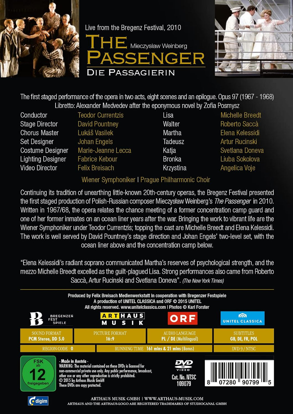 Vienna Symphonic, Currentzis - The Passenger | Die Passagierin