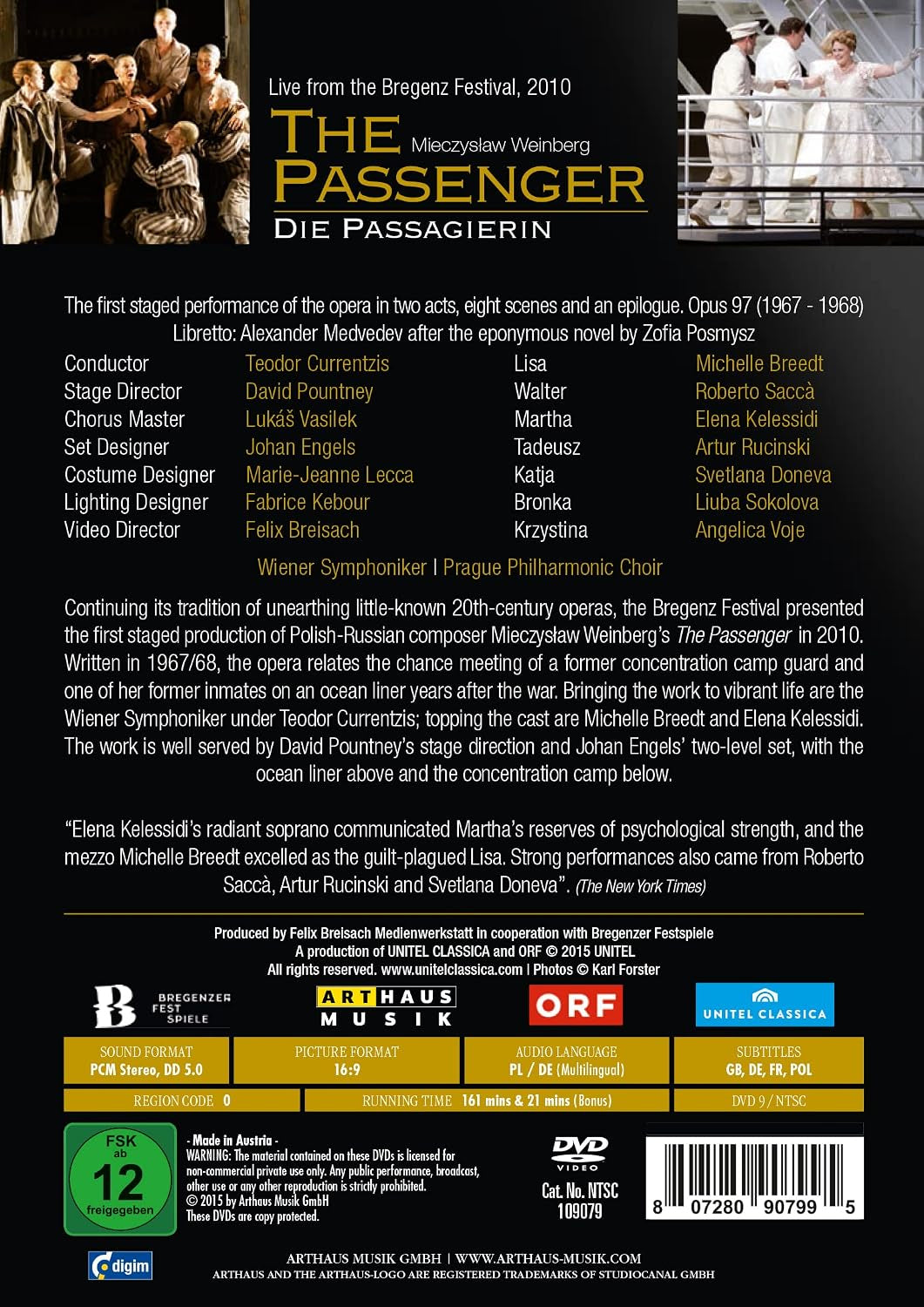 Vienna Symphonic, Currentzis - The Passenger | Die Passagierin