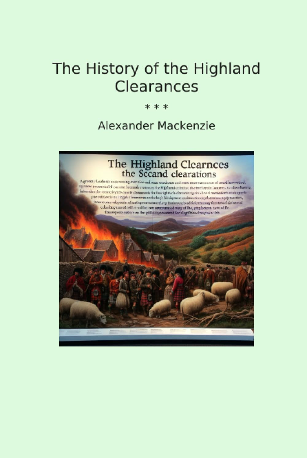 The History of the Highland Clearances (Classic Books)