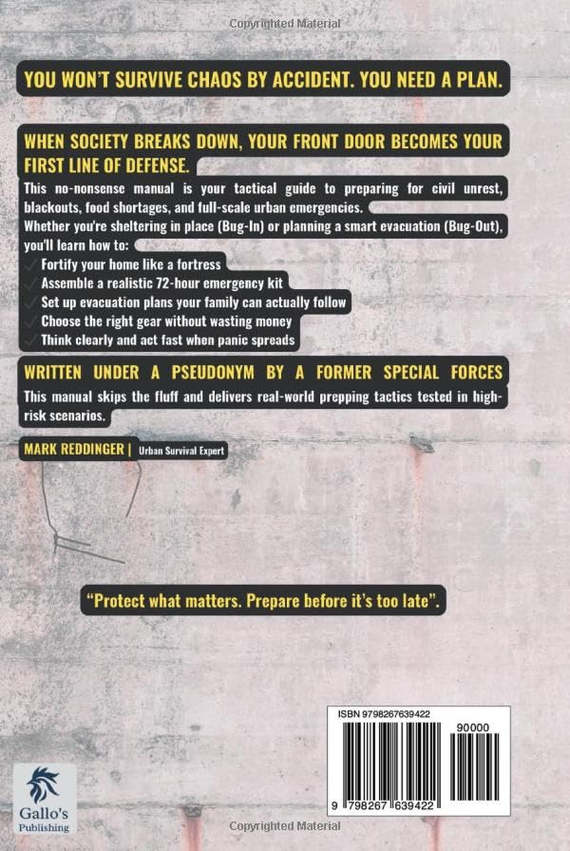 Bug-in & Bug-out The Urban Survival Manual Pocket Field Edition: Build your home defense plan, prepare for chaos, and be ready to evacuate—with 40+ ... Families — The F.A.M.I.L.Y. System Series)