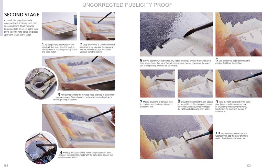 Pure Watercolour Painting: Classic Techniques for Creating Radiant Landscapes