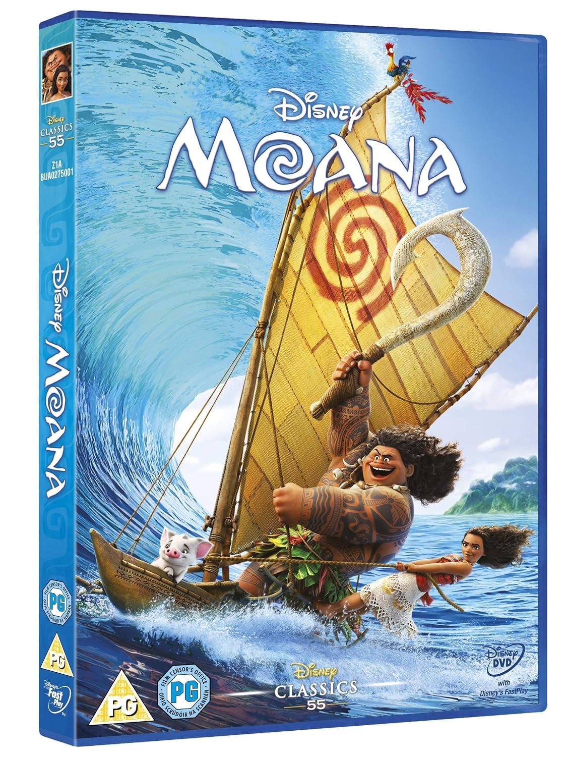 Moana [DVD] [2016] [Region2] Requires a Multi Region Player