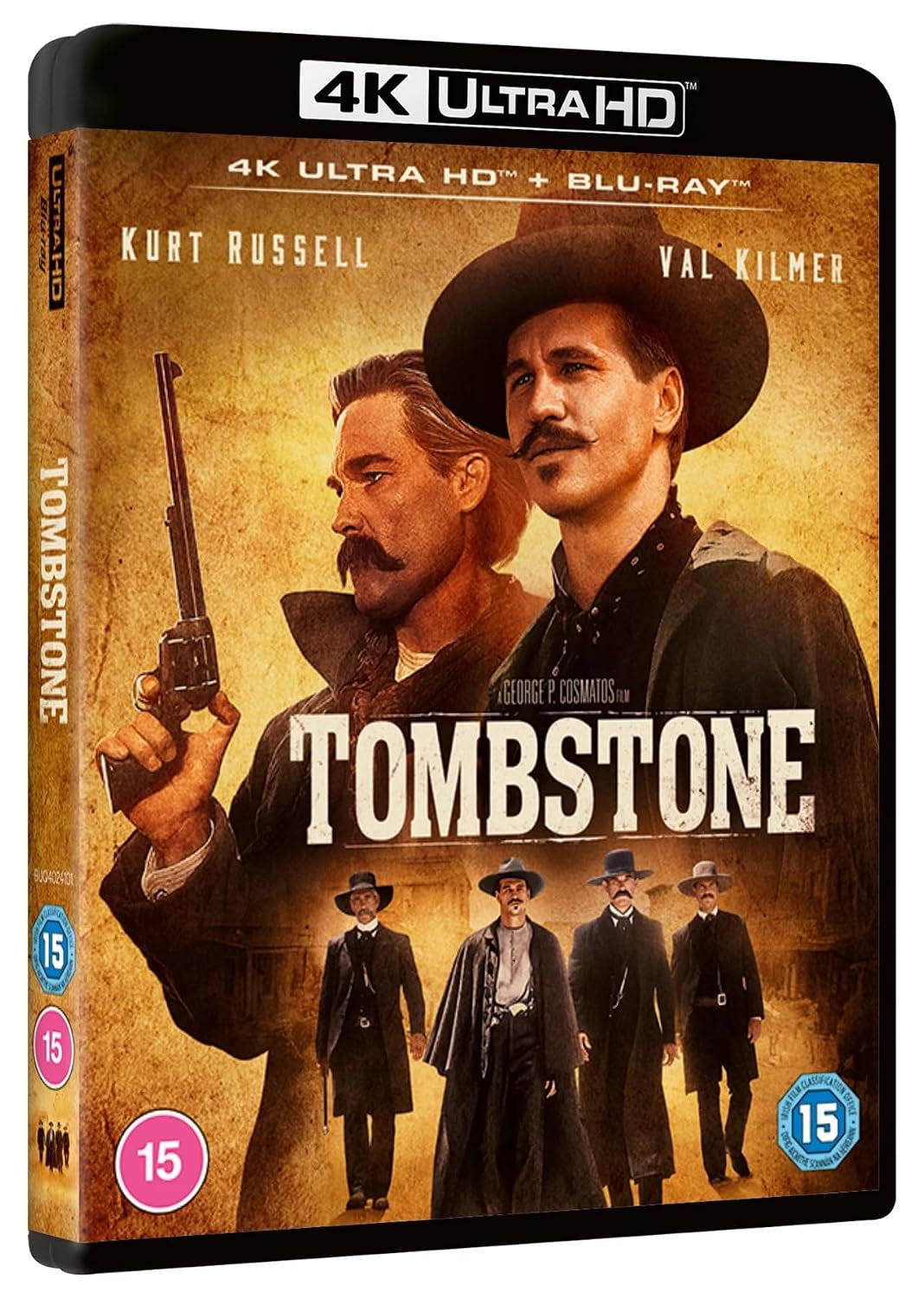 Tombstone (1993) [Region Free] [4K Ultra HD + Blu-ray]