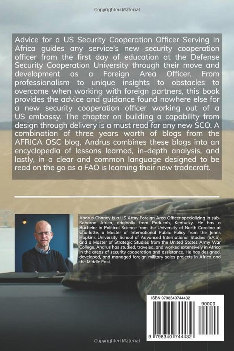 Advice for a US Security Cooperation Officer Serving In Africa