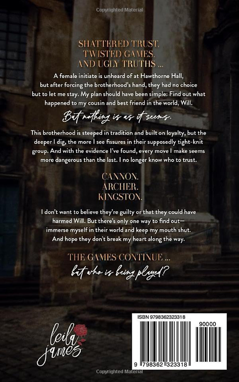 Cannon: Dark College Bully Romance (Brothers of Hawthorne Hall)