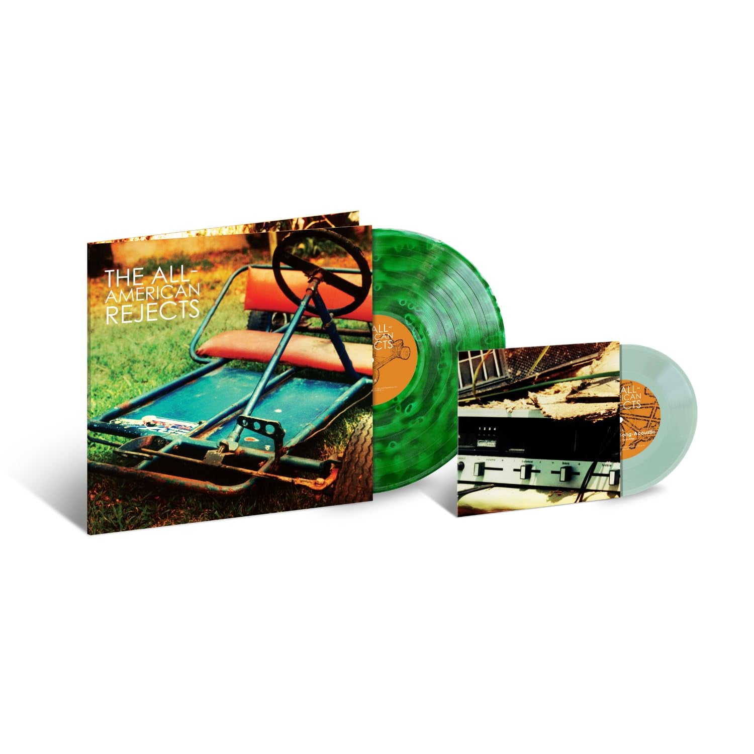 The All-American Rejects Ghostly Green Coke Bottle Single