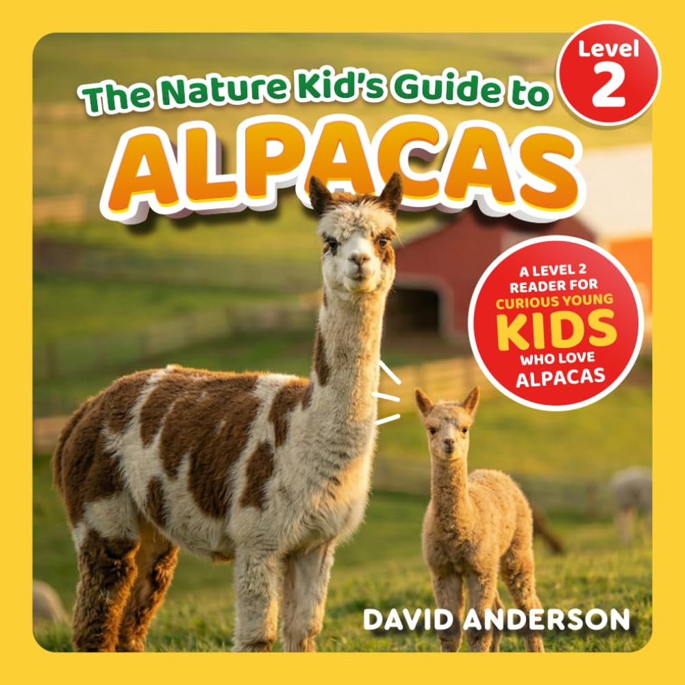 The Nature Kid's Guide to Alpacas: A Level 2 Reader for Curious Young Kids Who Love Alpacas!
