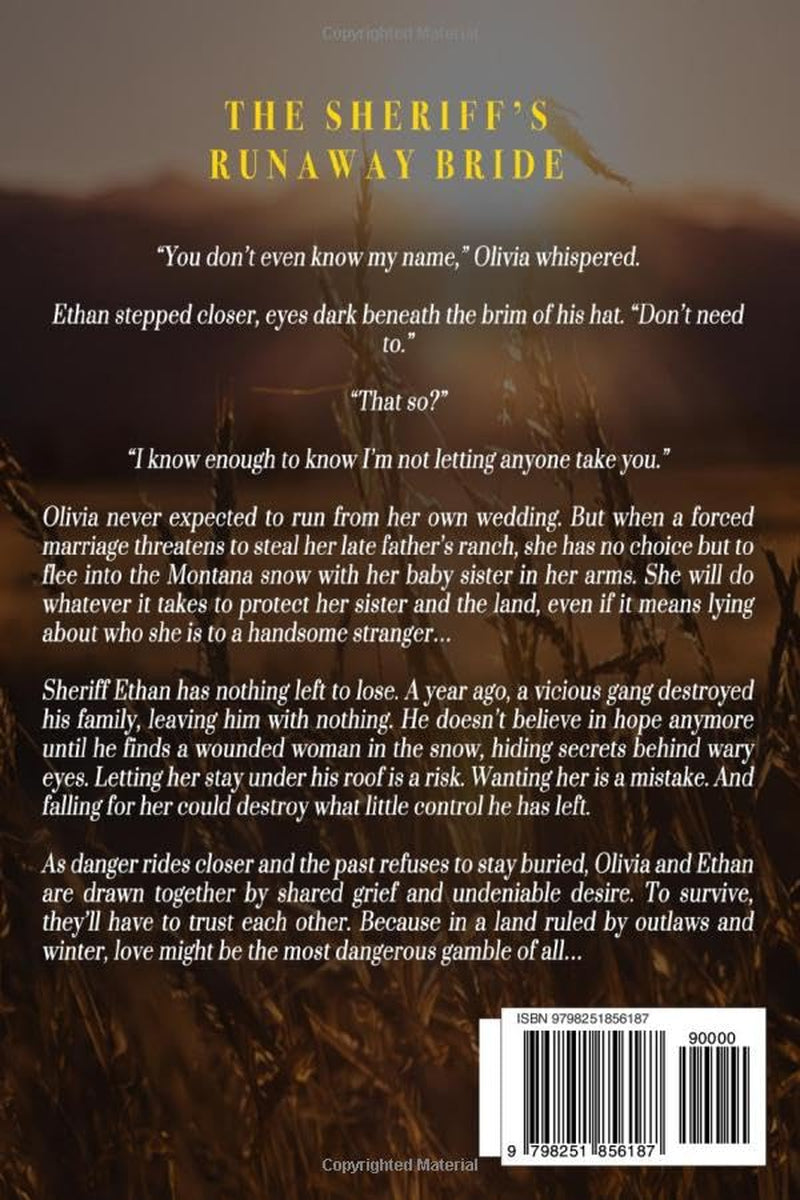 The Sheriff's Runaway Bride: A Western Historical Romance Book