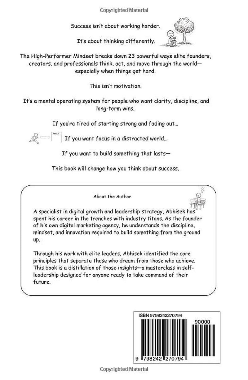 The High-Performer Mindset: 23 Mindsets of Success for Founders, Creators and Ambitious Professionals