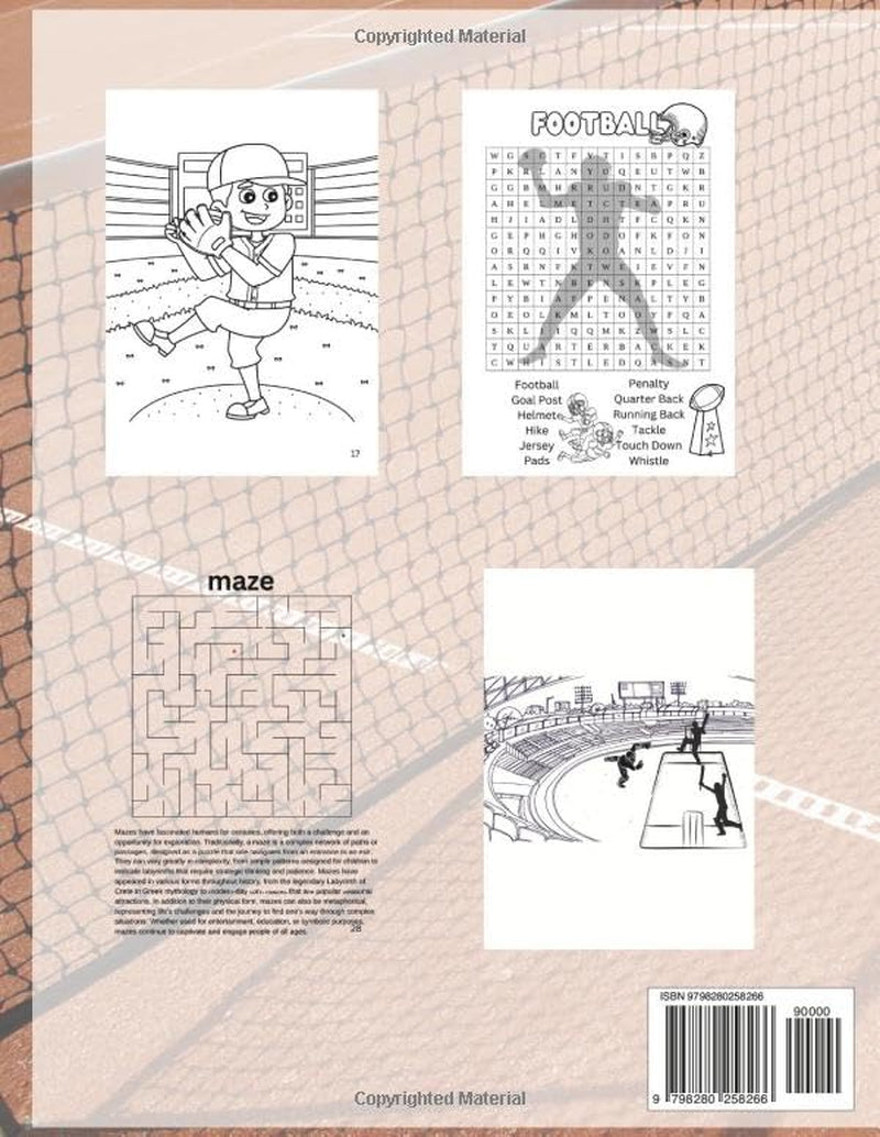 Sports Activity Book
