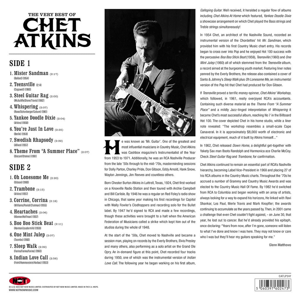 Very Best Of Chet Atkins - 180gm