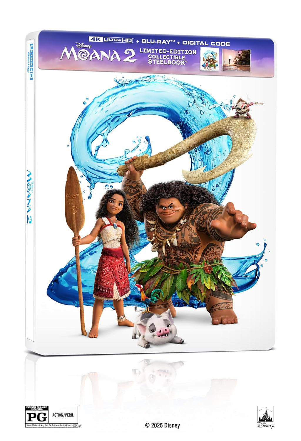 Moana 2 - 4K + Blu-ray + Digital
