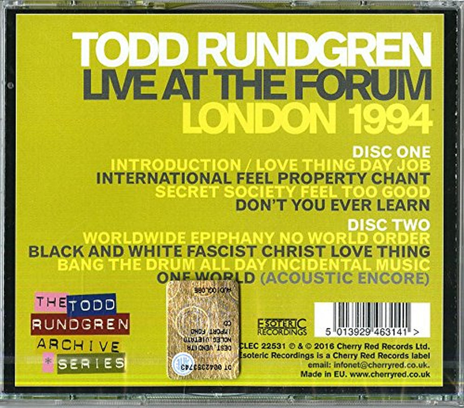 Live at the Forum: London 1994