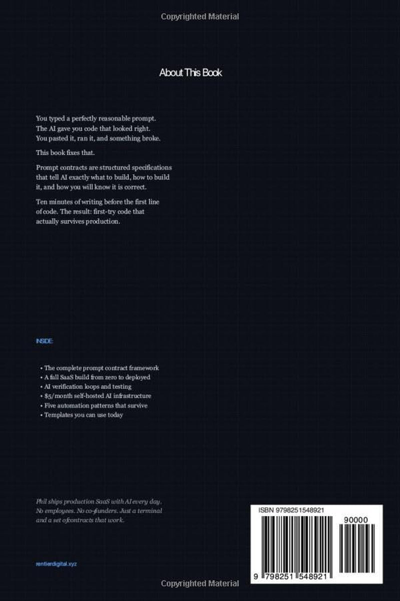 Prompt Contracts: How I Stopped Vibe Coding and Started Shipping Real Software With AI (Build With AI)