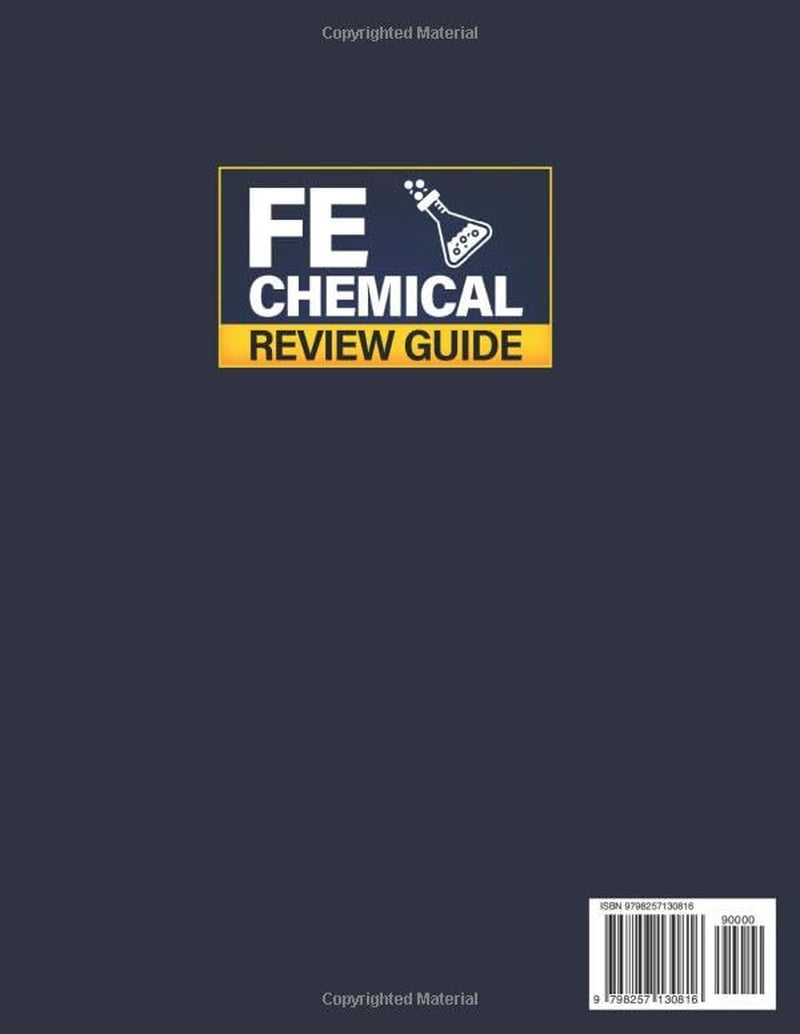 FE Chemical Review Guide: The Most Complete Study Guide to Conquer Test Anxiety & Earn Your EIT License | 1000+ FE Practice Problems & 6 Full Exams for First-Time Success