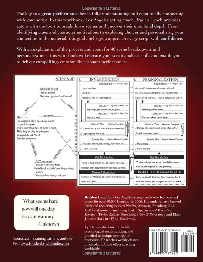 Know Your Scenes: An Actor's Guide and Workbook for Scene Study